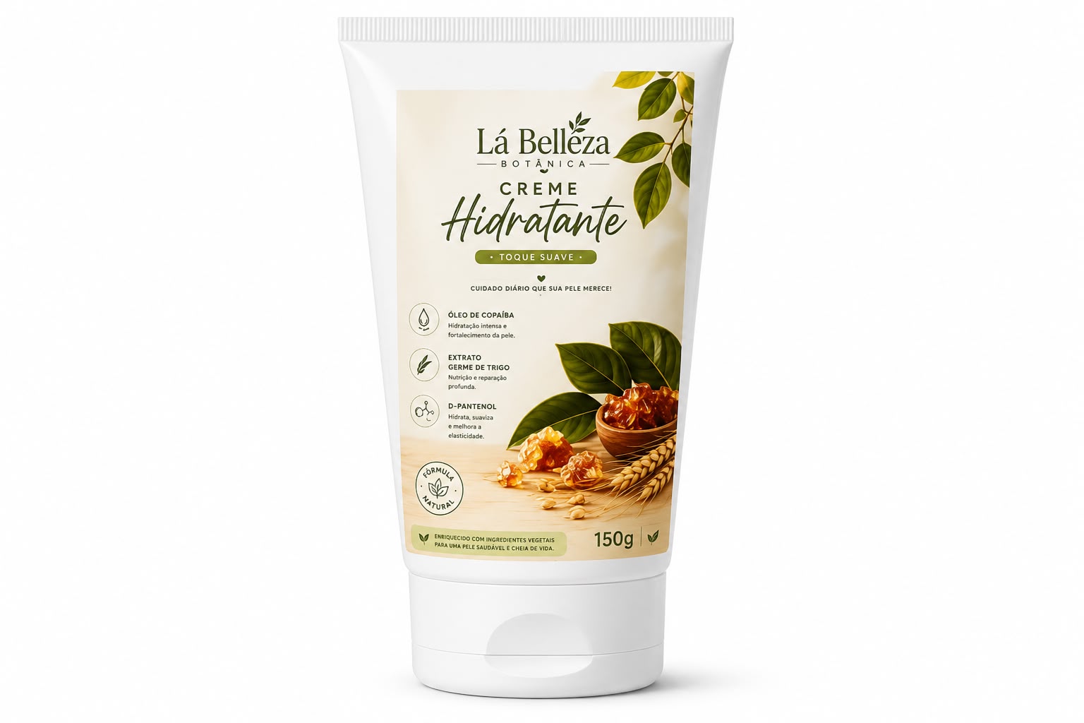 Creme hidratante corporal de Óleo de Copaíba