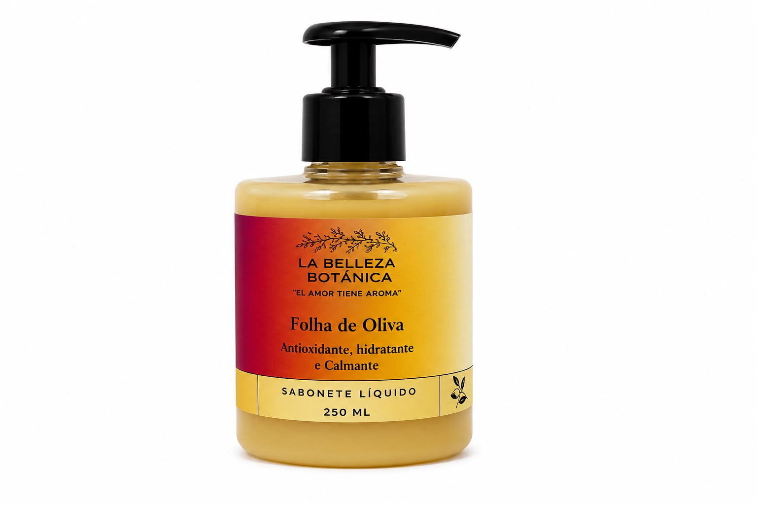 Sabonete líquido de Extrato de Oliva